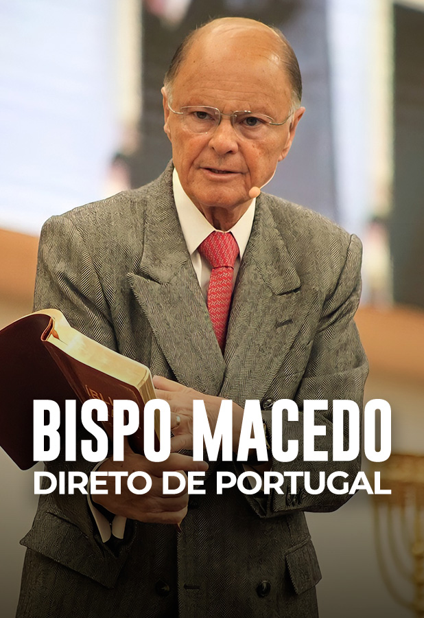 Bispo Macedo direto de Portugal